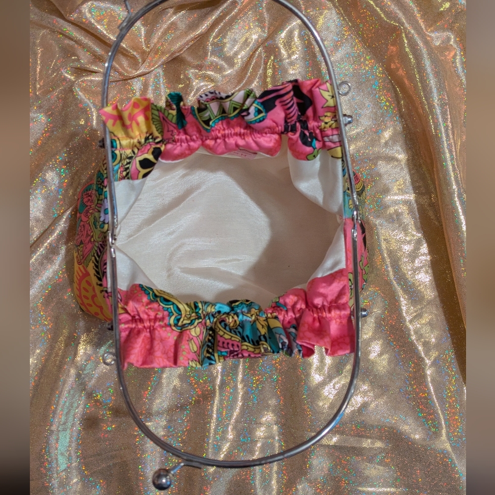 FORNASH Colorful Spring print Purse - Picture 7 of 14